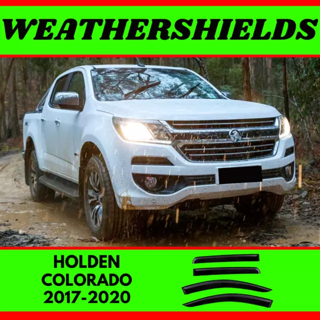 Weathershields For Facelift Holden Colorado (17-20) Ute 4x4 Window Sun Visors DX