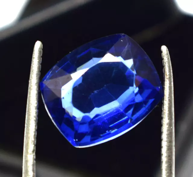 7.26 Ct Natural Beautiful Blue Sapphire Cushion Cut Certified Loose Gemstone