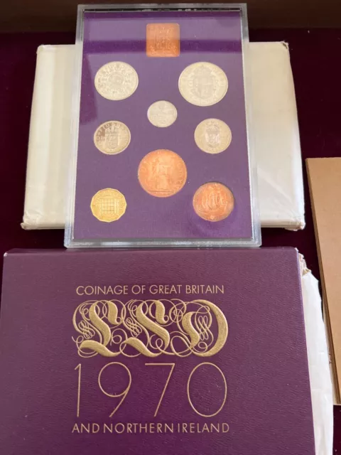 1970  Coinage of Great Britain and Northern Ireland Proof Set