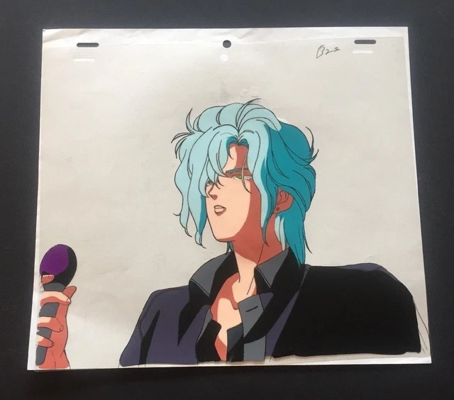 IDOL DENSETSU ERIKO - HIROSHI anime cel B22 w/ Genga ~Ray Rohr Cosmic Artifacts