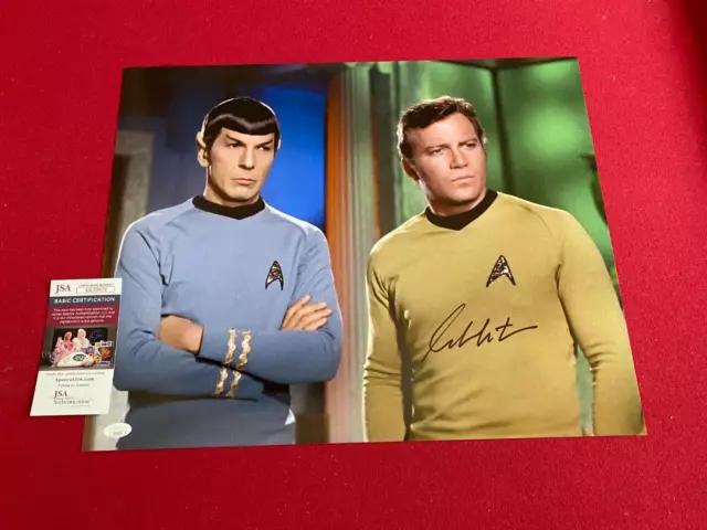 William Shatner (Capt. Kirk), "Autographed" (JSA) 16x20 Photo (Scarce / Vintage)