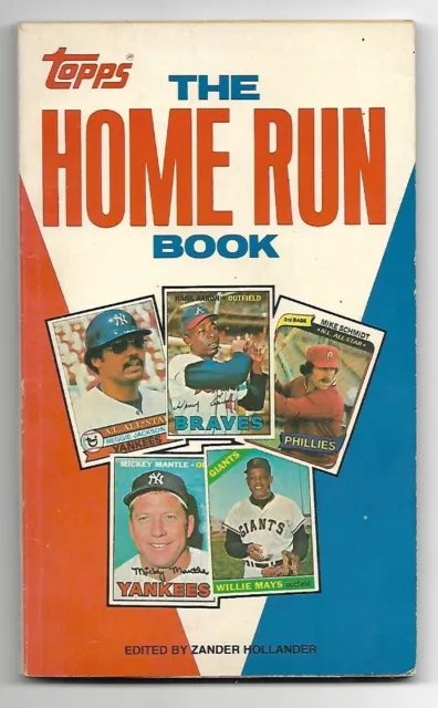 1981 Topps - The Home Run Book - 96 Pages - Hank Aaron Willie Mays Mickey Mantle
