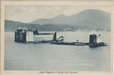 Cannobio: Castelli di Cannero Lago Maggiore Verbania 1892 + Passepartout 