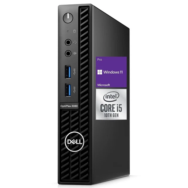 DELL OPTIPLEX 3080 Micro i5 16GB 128GB SSD - Licensed Win 11 Pro