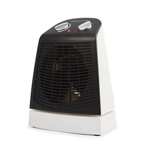 OSCILLATING FAN HEATER - Black and White Overheat protection Adjustable  thermost $39.99 - PicClick AU