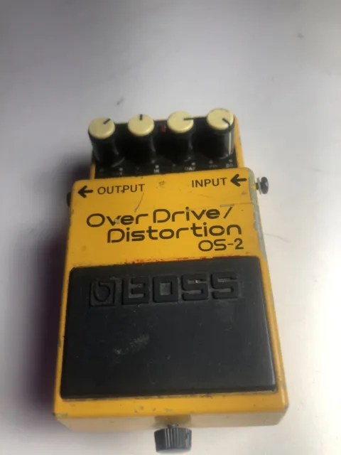 Boss OS2 Distortion Guitar Effect Pedal