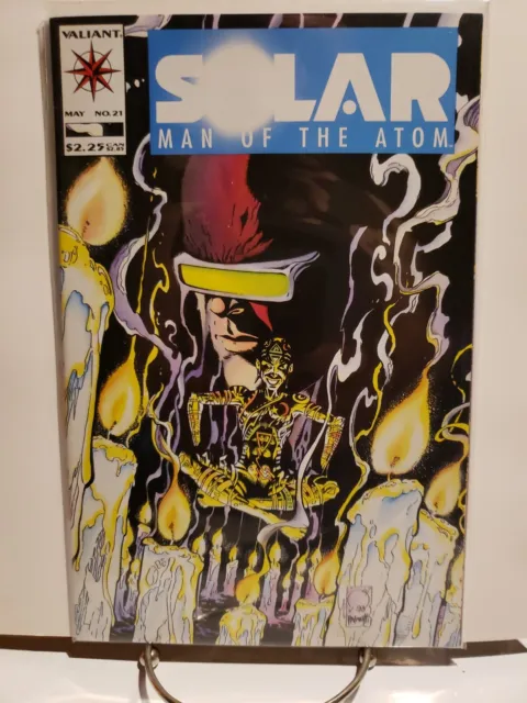 Solar Man Of The Atom #21 Valiant May 1993 Comic Book