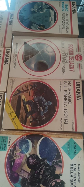 romanzi storici mondadori lotto urania 7pz