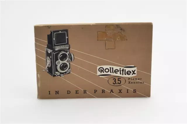 Rollei Rolleiflex 3.5 Instructions Anleitung DE (1711214381)