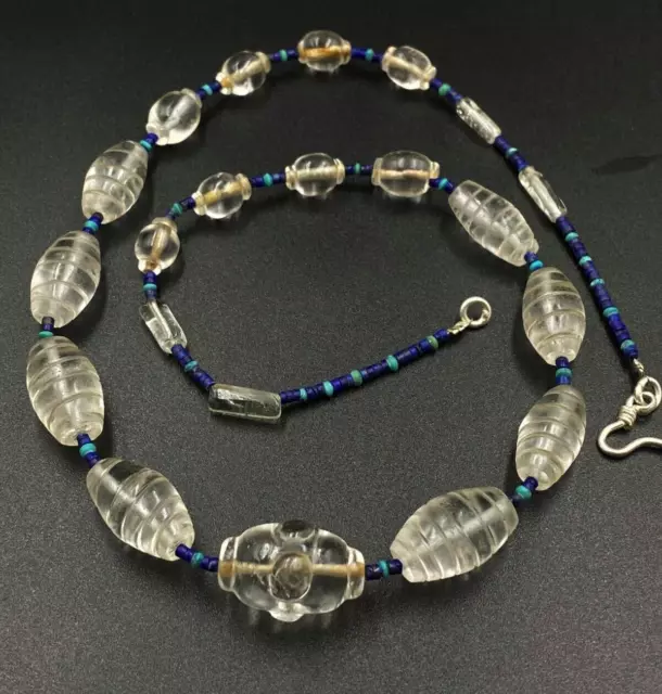 Crystals Quartz Jewelry Vintage Antique Beads Pyu South East Asia Burma Strand