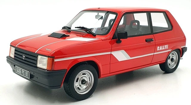Otto Mobile 1/18 Peugeot 405 T16 Rouge Vallelunga 1993 - OT 502 - Avec boîte - Collection