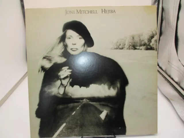 Joni Mitchell "Hejira"  LP Records Ultrasonic Clean 1976 Asylum 7E-1087