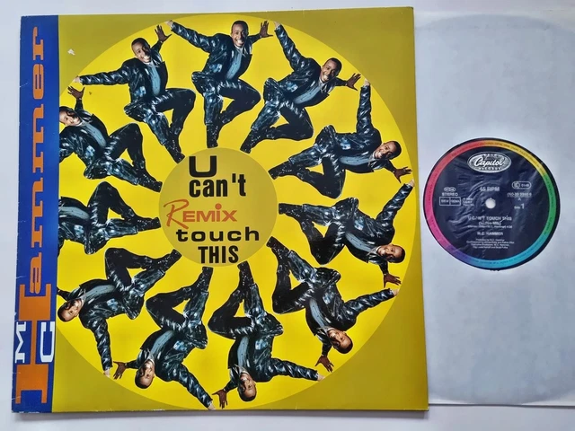 Touch This MC HAMMER - U Can't Touch This (Remix) 12'' Vinyl Maxi Europe EUR 19,99 ...