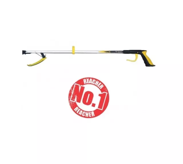 81cm Reaching Aid Grabber Helping Hand Use Health Care Magnet Tip Easy Pick Up 3