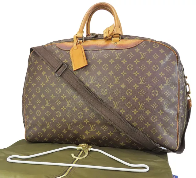 Auth LOUIS VUITTON Alize 2 Poches Monogram Suitcase Travel Bag Luggage #53718