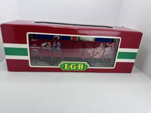 LGB 40217 Track G Gift Wagon "The Christmas Train"/Excellent Condition/Original