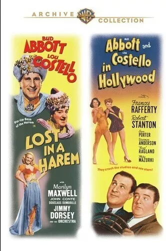 Lost in a Harem / Abbott and Costello in Hollywood [New DVD]