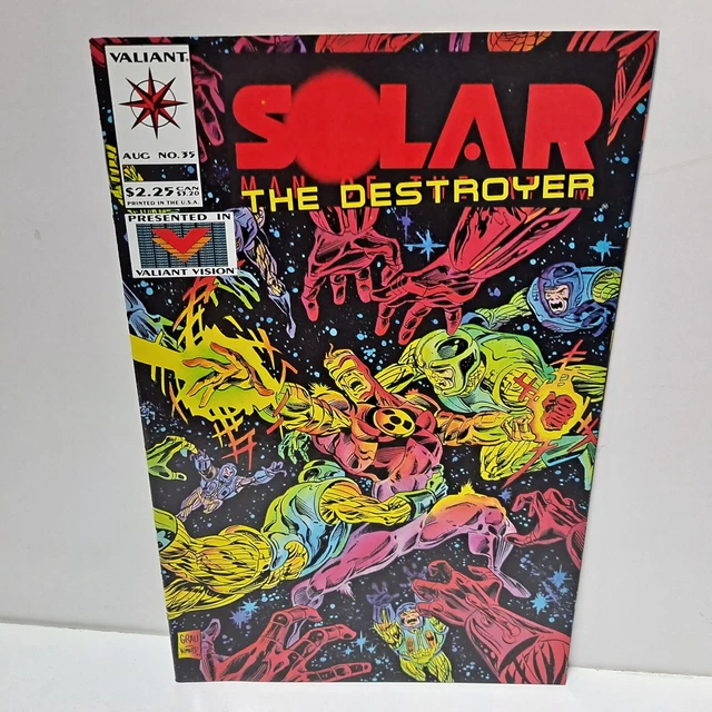 Solar Man of the Atom #35 Valiant Comics VF/NM