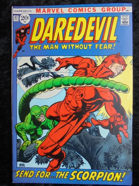 Daredevil #82 1971 Marvel Comics Bronze Age High Grade! Cgc It!