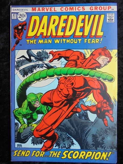 Daredevil #82 1971 Marvel Comics Bronze Age High Grade! Cgc It!