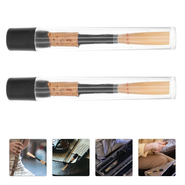 2 Pcs alto saxophone oboe reed kit Roseau Bec De Saxophone Anche Double Outils P