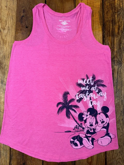 Xl Disneys Castaway Cay Bahamas Disney Cruise Line Ladies Tank Top