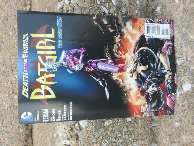 Batgirl #14 (2013, DC) NM- New 52 Vol 4 2nd Print "Death of the Family" Joker EC