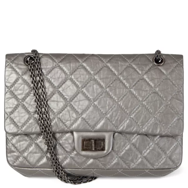 AUTH CHANEL REISSUE 2.55 Flap Bag Quilted Aged Calfskin 225 Black Crossbody  Box $4,850.00 - PicClick