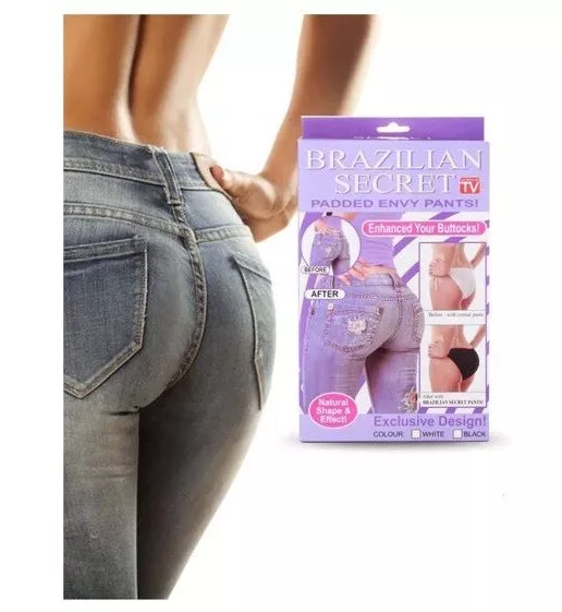 Slip Push Up Mutande Imbottite Per Glutei Donna Brazilian Secret Taglia S cir