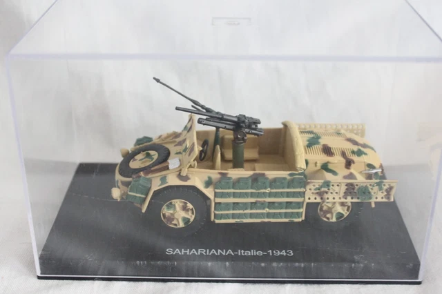 DIE CAST ATLAS Véhicules Et Blindés: Réservoir Sdkfz 234/2 Puma Échelle