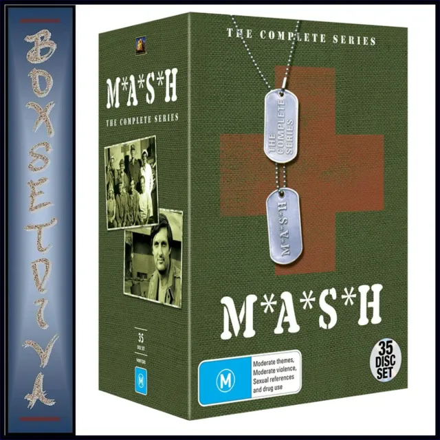 Mash - Complete Series 1 - 11 Includes Movie 35 Discs *Brand New Dvd Boxset R4