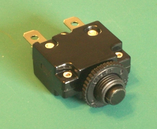 HEAT SURGE CIRCUIT Breaker RollnGlow Fireplace Reset Button Switch