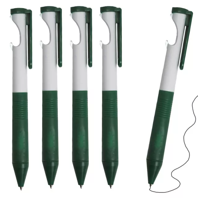 5 Stück Multifunktions Kugelschreiber Kuli Stift mit Flaschenöffner inkl. Mine