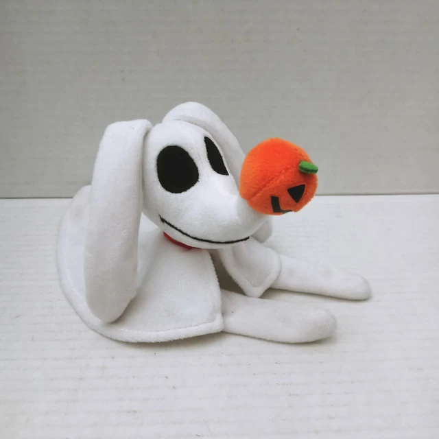 DISNEY NIGHTMARE BEFORE Christmas Zero Jack Skellington 9" Red Collar