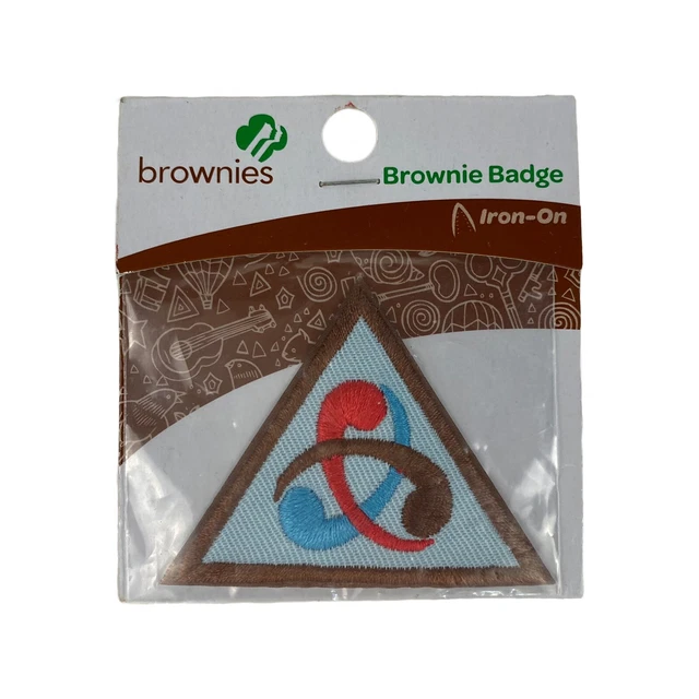 BROWNIE INVENTOR BADGE Girl Scouts Sealed Patch Current 8.99 PicClick