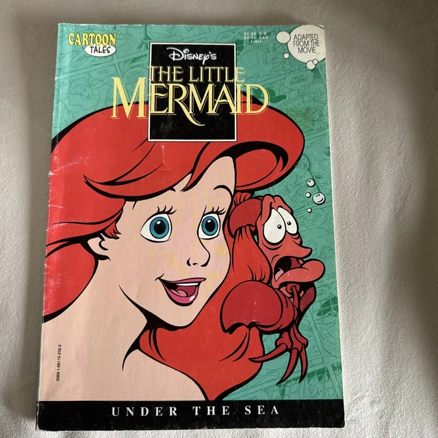 DISNEY THE LITTLE MERMAID Under the Sea Cartoon Tales Comic Book 1992 ...
