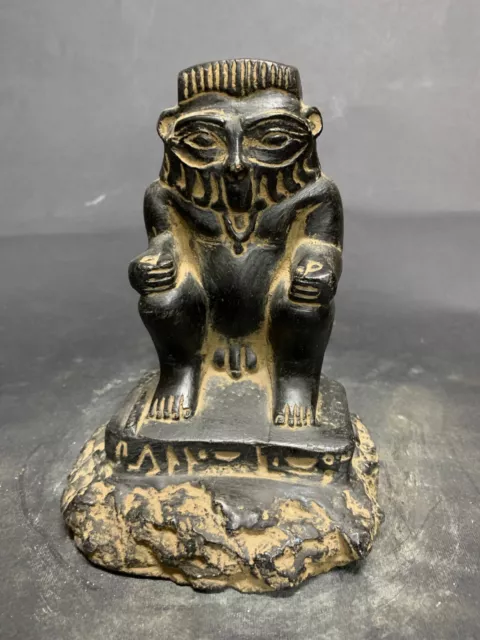 Rare Ancient Egyptian Antiquities Egyptian statue of Bes god of fun Egypt BC