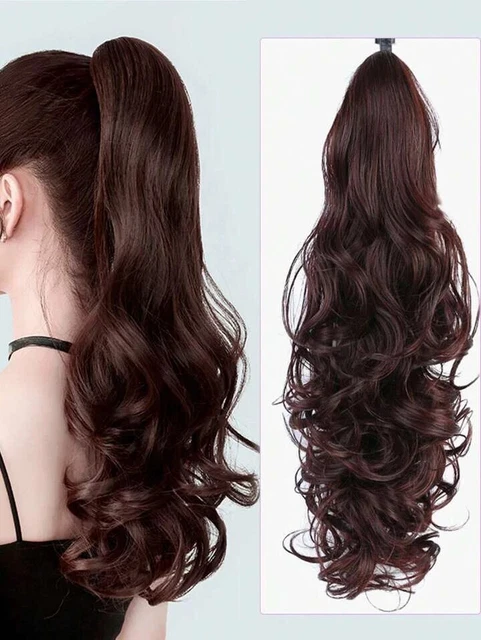 Clip Coda Di Cavallo Per Capelli Spessi In Reale Come Artiglio - Foto 4