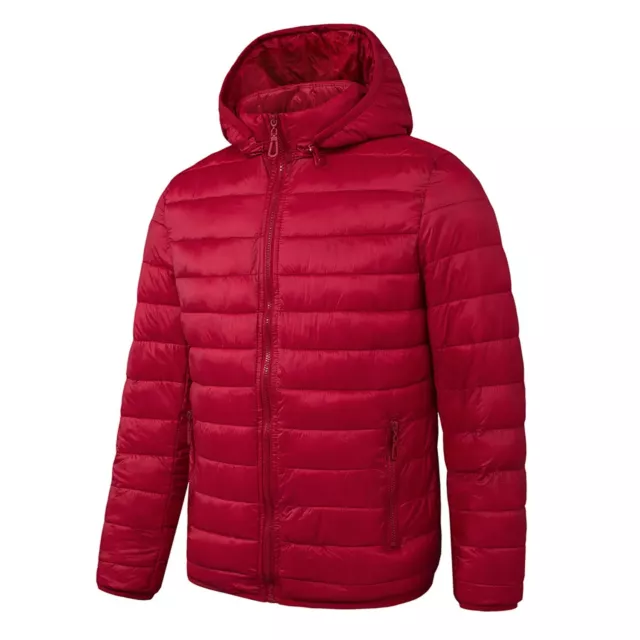 Piumino Da Uomo Primaverili Con Cappuccio Rimovibile 6