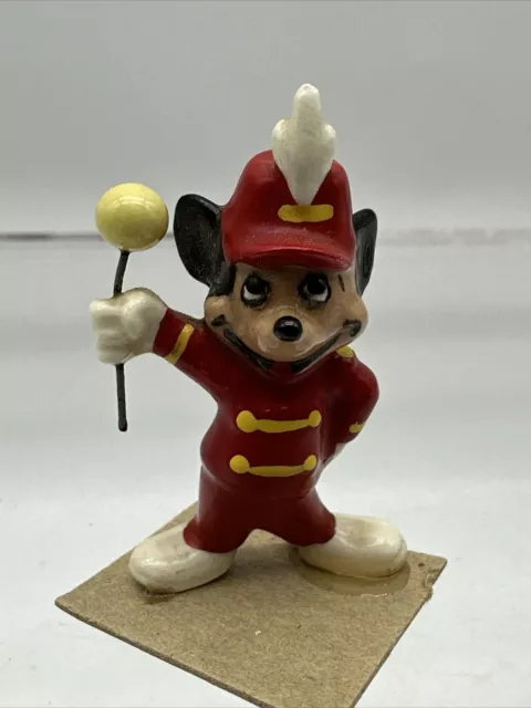 Rare Vintage Retired Mickey Mouse Bandleader Hagen Renaker - F80