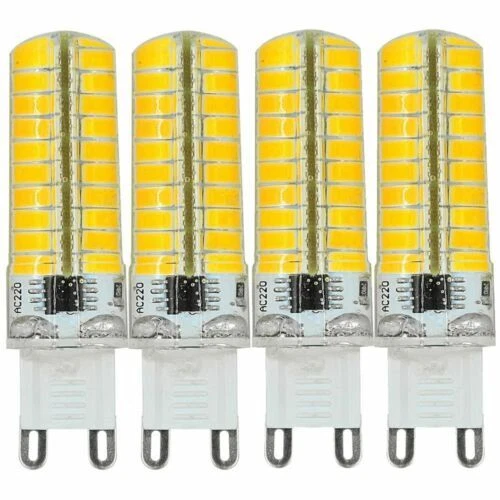 4Stück G9 7W LED Glühbirne Dimmbar Lampe 580lm Birne Warmweiß Energiesparlampe