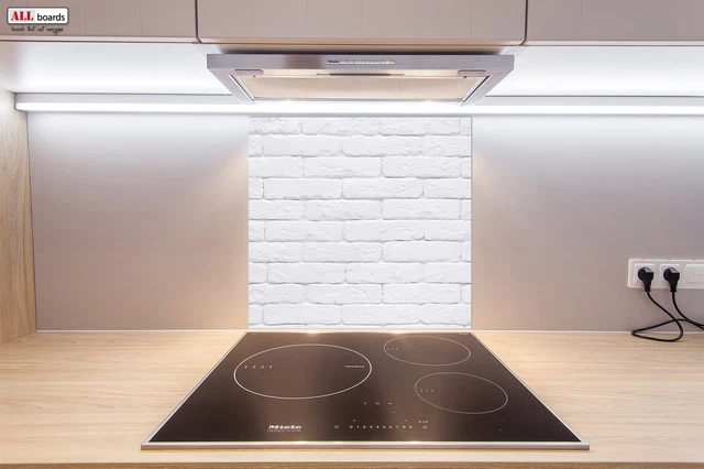 Splashback Vetro Per Cucina Con Supporto Metallico - Pannello Decorativo MBBS20
