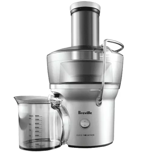 Breville BJE200SIL the Juice Fountain® Compact Juicer w Juice Jug - RRP $199.95