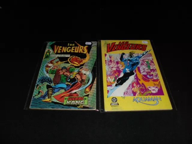 Lot Les vengeurs 2 tomes Editions Arédit