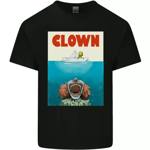 Jaws Funny Parody Clown Halloween Horror Kids T-Shirt Childrens