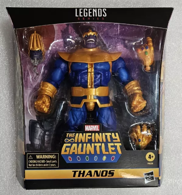 Thanos Marvel Legends Series Deluxe The Infinity Gauntlet 6" Hasbro 2021 COMIC