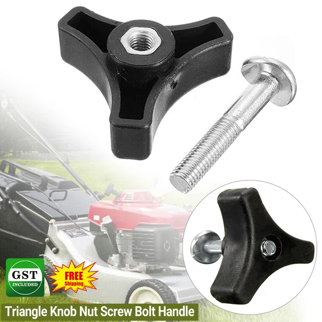 Wadoy Lawn Mower Handle Bolts Knob,T Handle Bolts Lawn Mower Handle