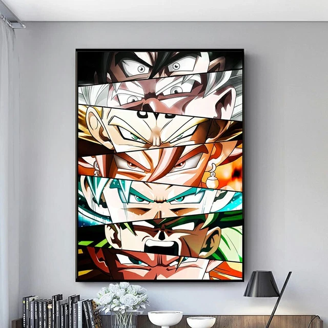 Lampe 3D Dragon Ball Z Goku Super Saiyan | Lampe Design