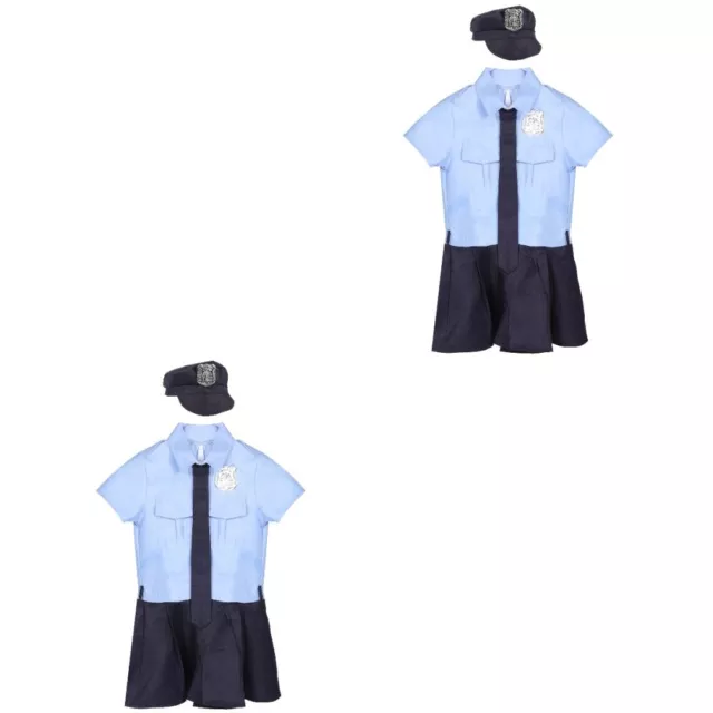 Acheter Costumes de spectacle de policiers pour enfants, uniformes spéciaux  de Police pour garçons et filles, Costumes de spectacle
