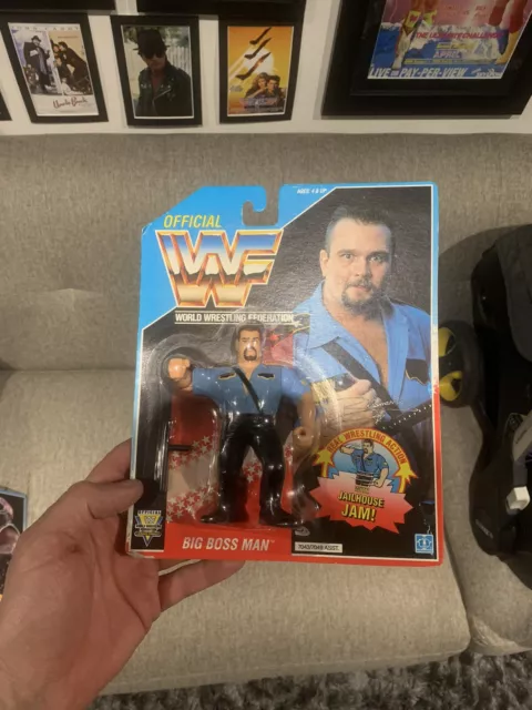 wwf hasbro figure moc